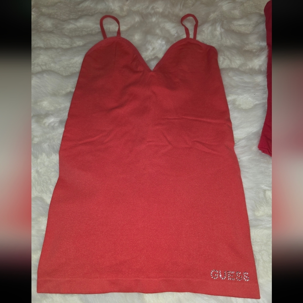 Guess Red Tank Top - Picture 5 of 5